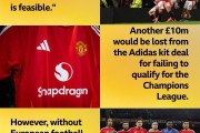 事关1个亿！曼联需欧联夺冠才能踢欧冠，否则预计损失将超1亿英镑